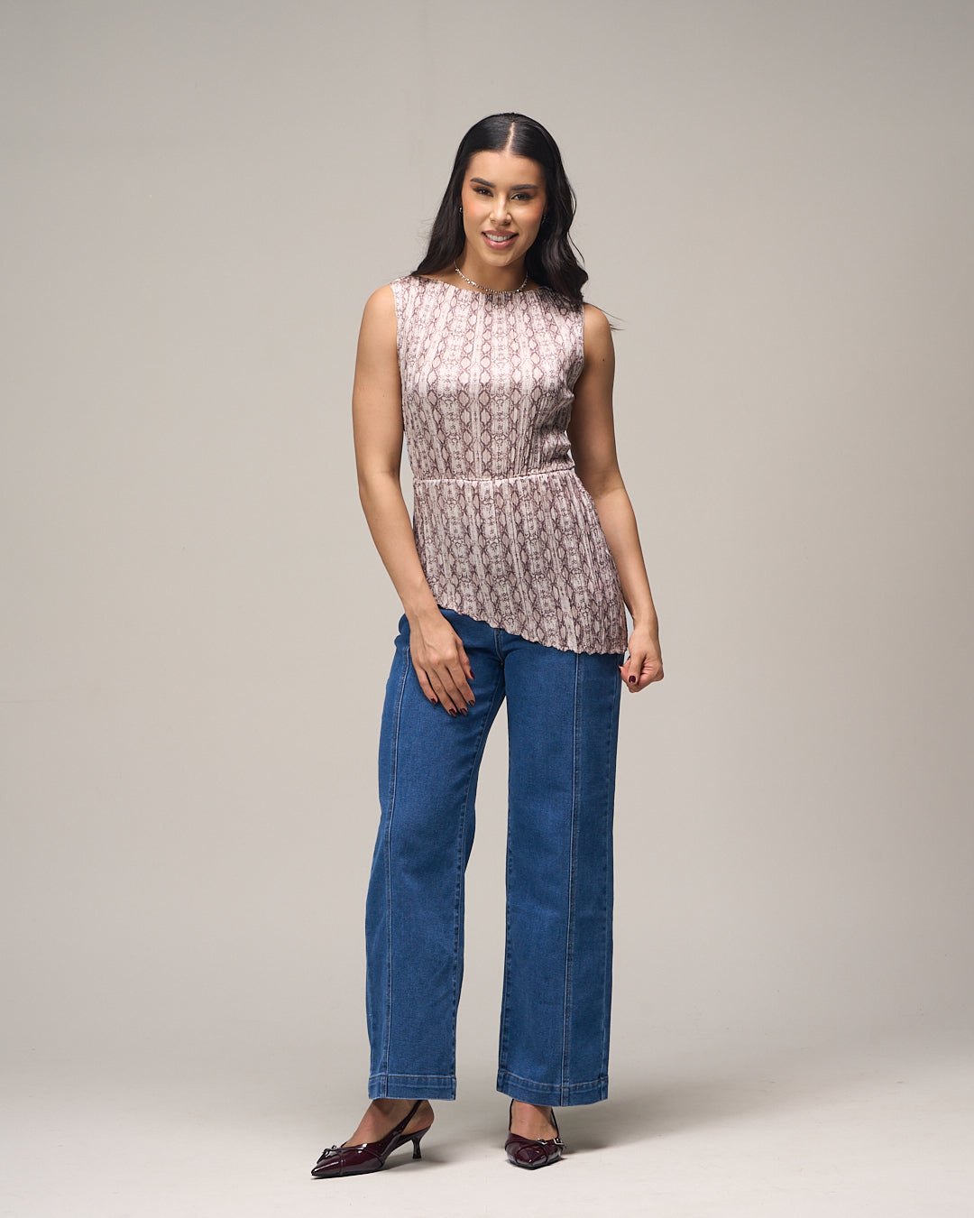 BLUSA PLISADA
