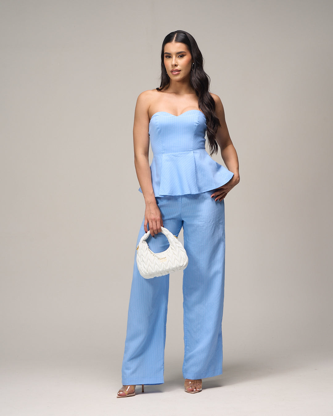 PANTALÓN CELESTE