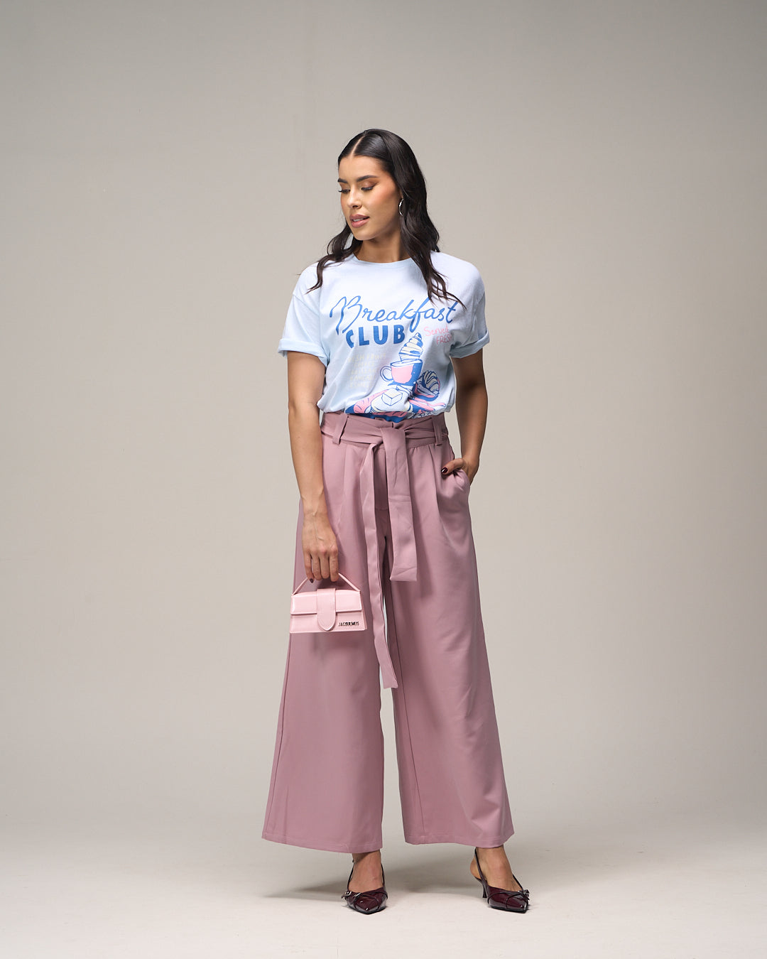 CAMISETA CELESTE