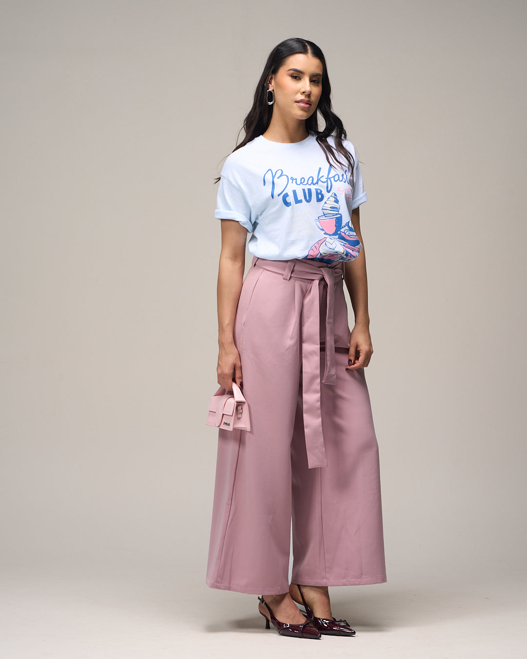 CAMISETA CELESTE
