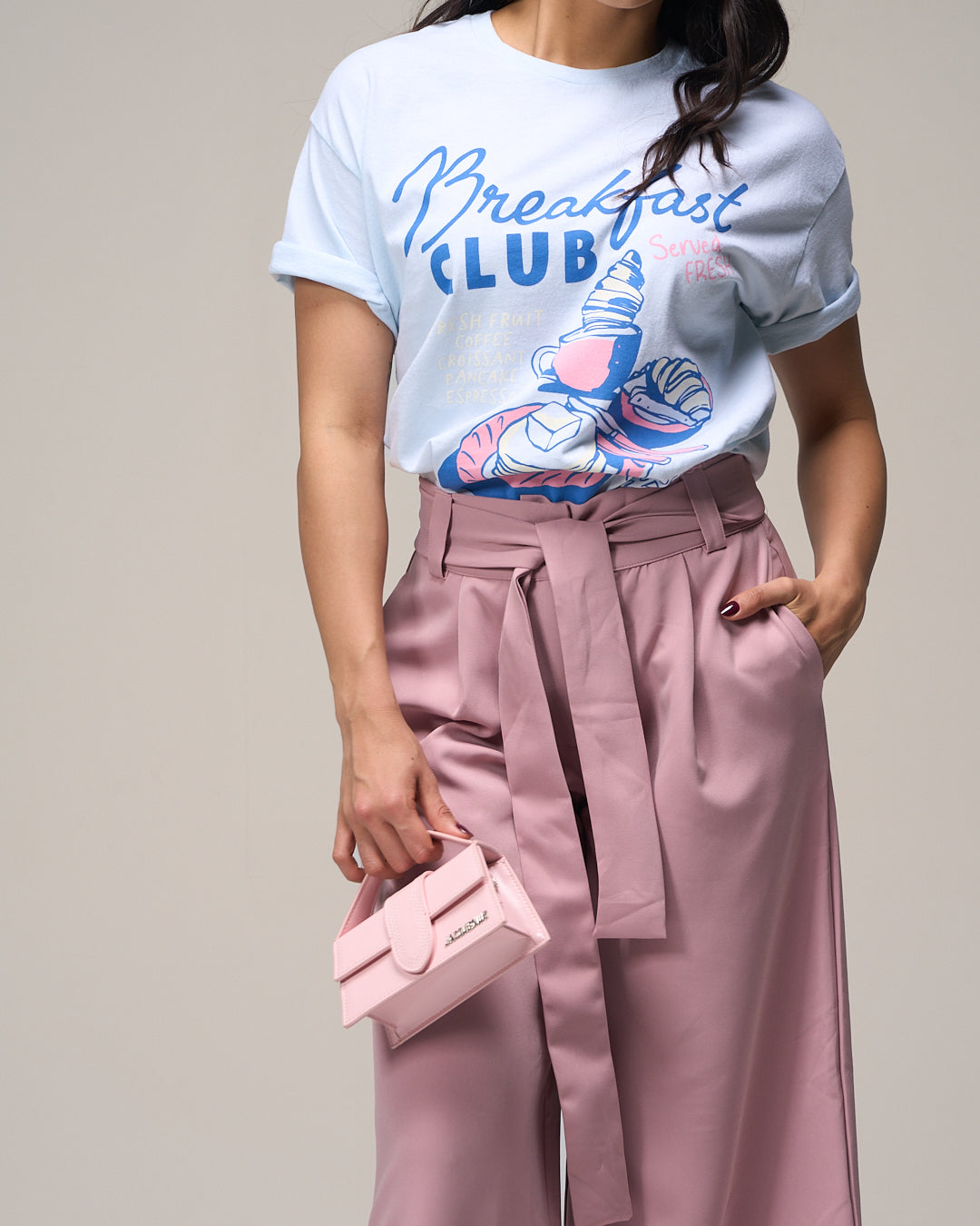 CAMISETA CELESTE