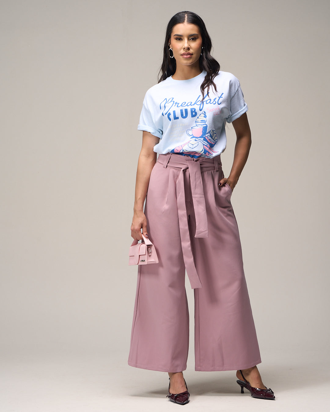CAMISETA CELESTE