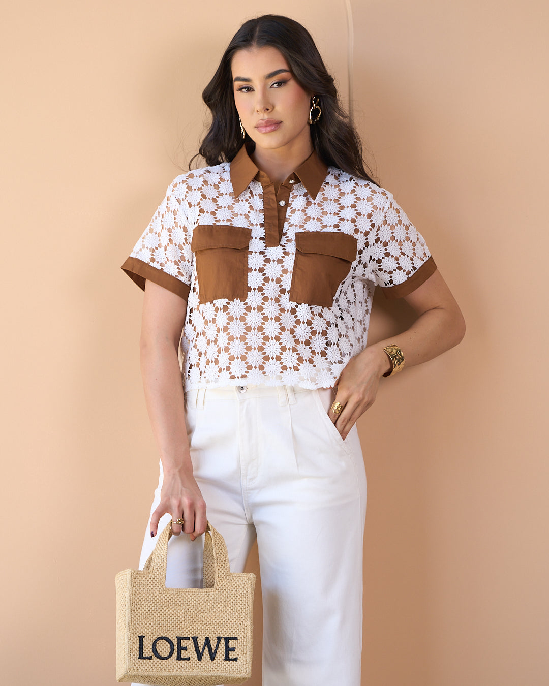 CAMISA CAFÉ