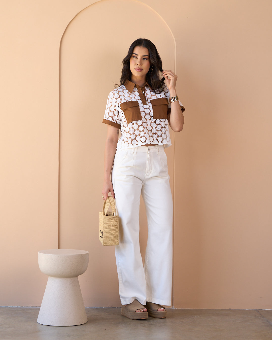 CAMISA CAFÉ