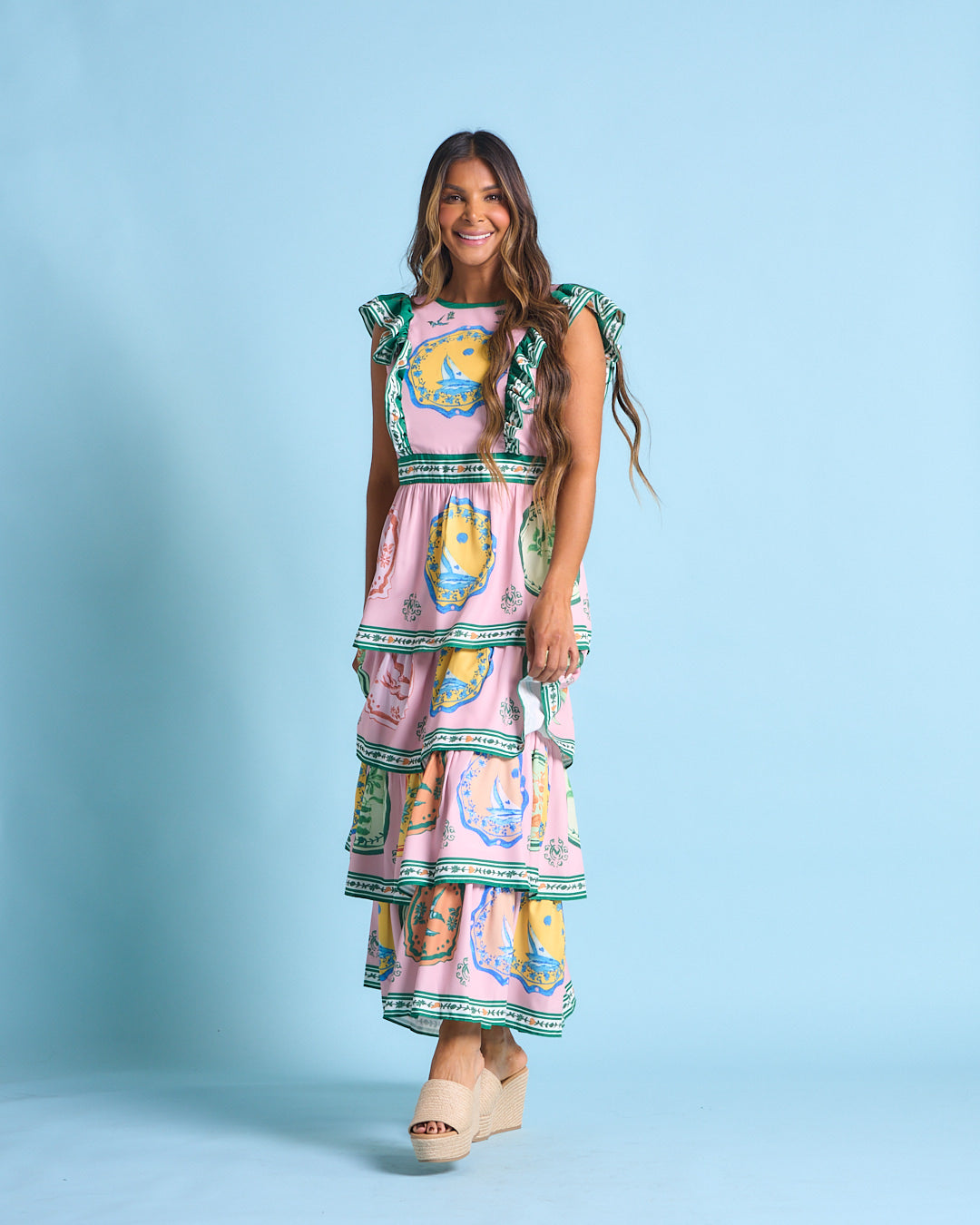 VESTIDO ROSADO