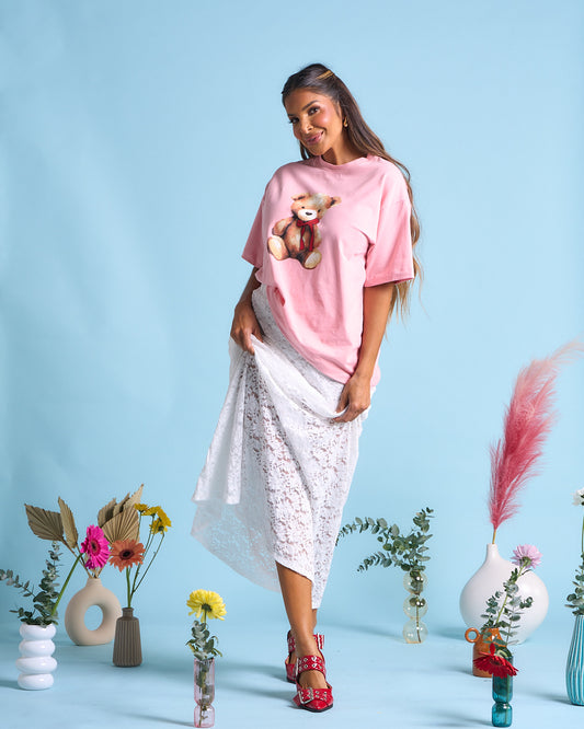 CAMISETA ROSADA OSITO