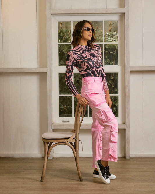 PANTALÓN CARGO PINKY
