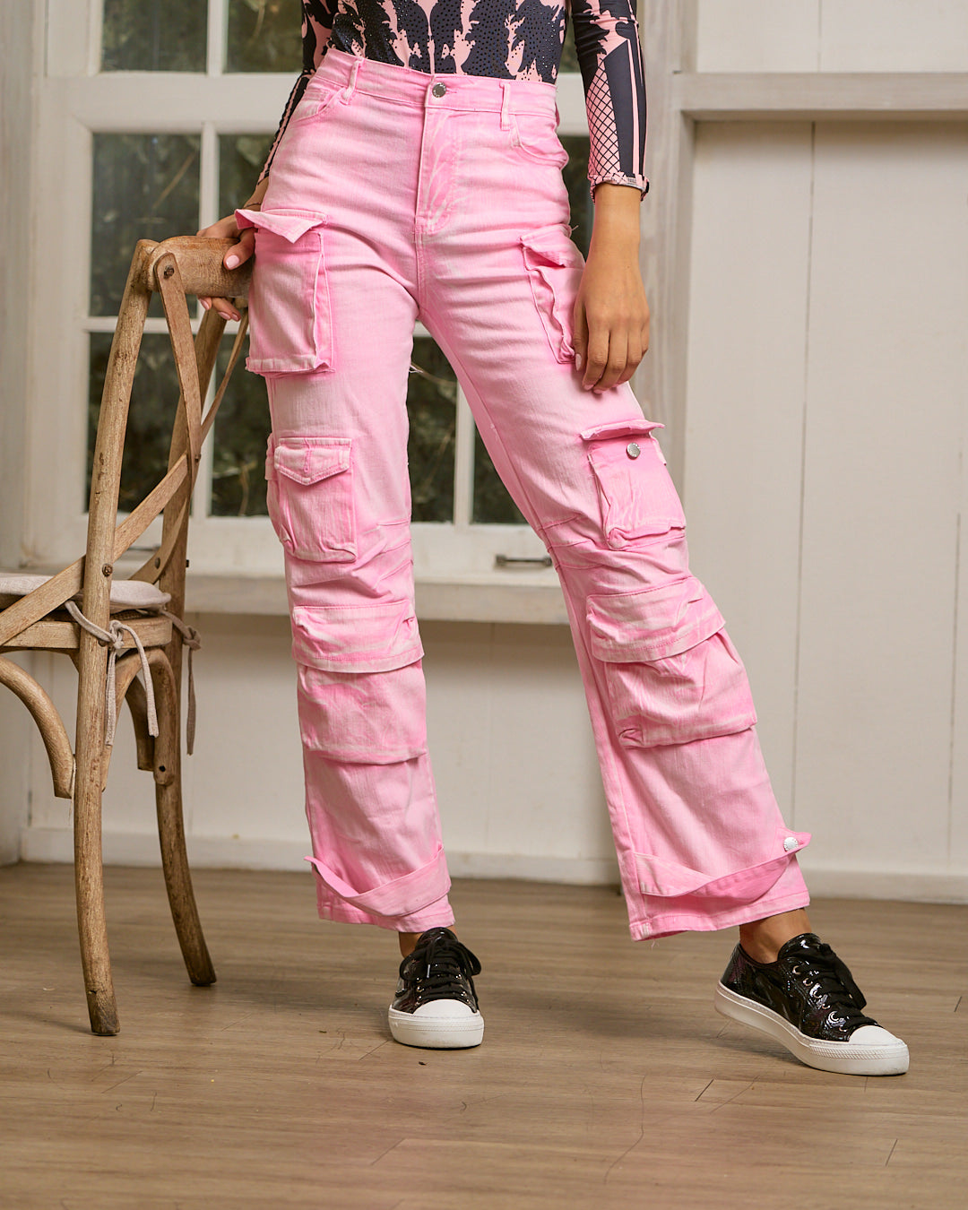 PANTALÓN CARGO PINKY