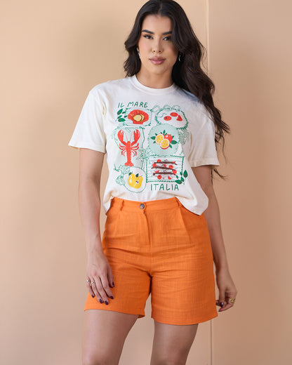 CAMISETA BEIGE ITALIA