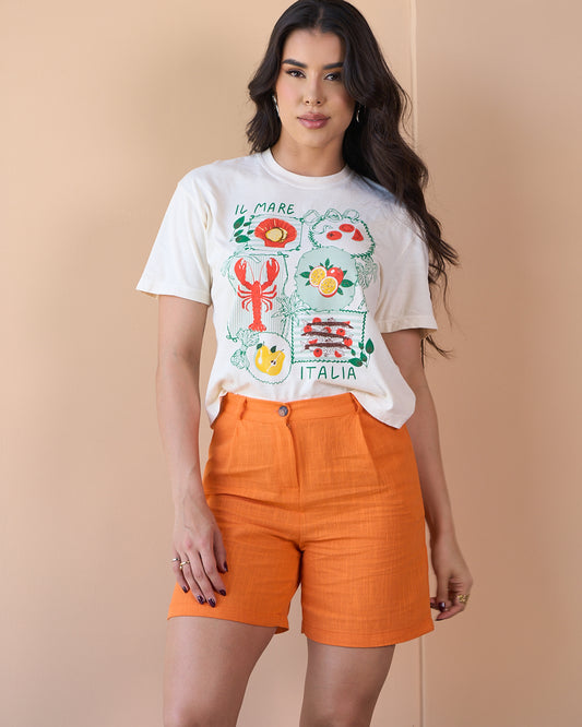 CAMISETA BEIGE ITALIA
