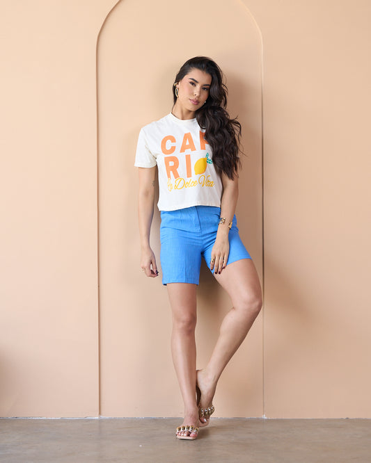 CAMISETA BEIGE