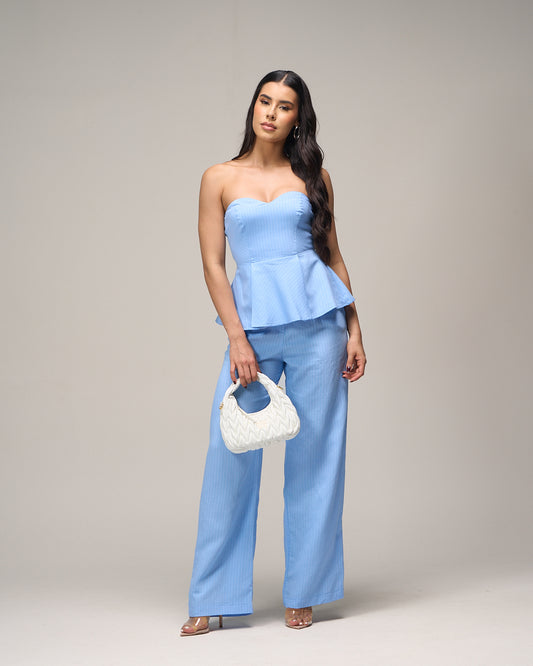 PANTALÓN CELESTE