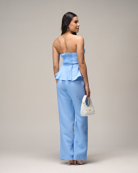 PANTALÓN CELESTE