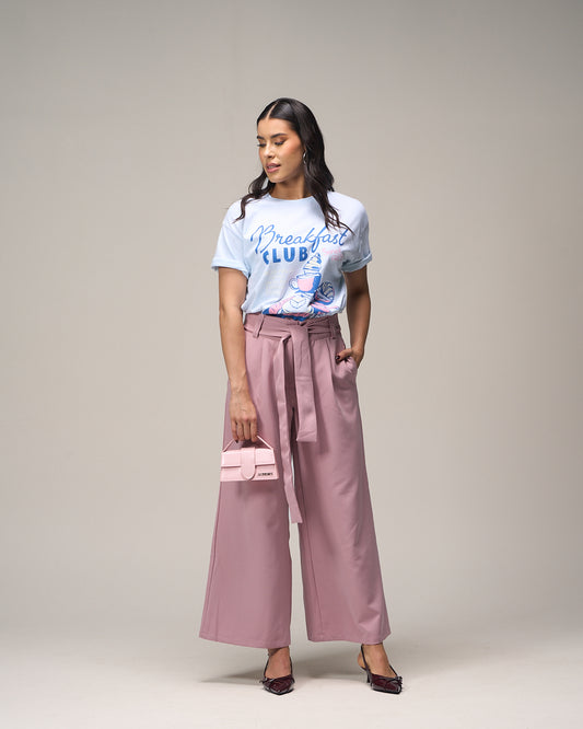 CAMISETA CELESTE
