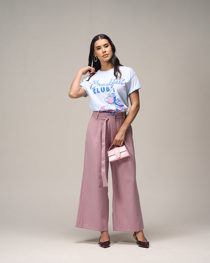 CAMISETA CELESTE