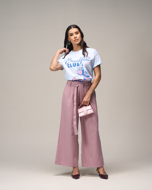 CAMISETA CELESTE