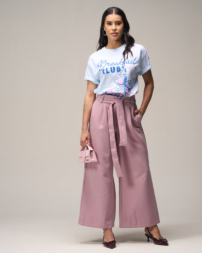 CAMISETA CELESTE