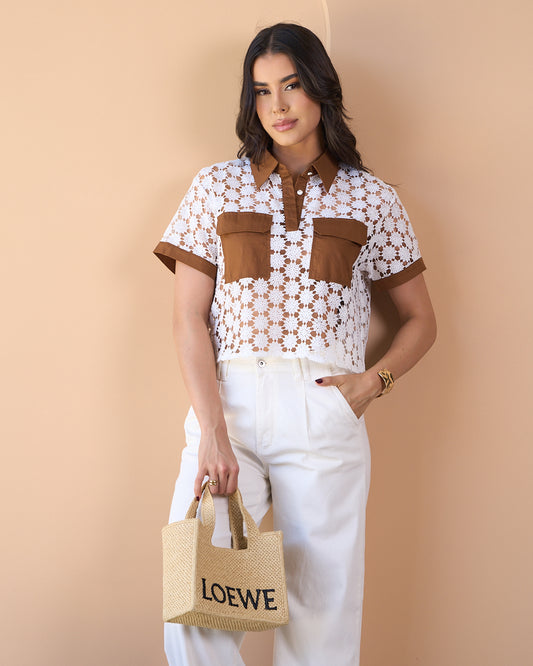 CAMISA CAFÉ