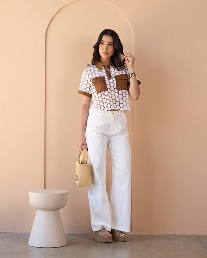 CAMISA CAFÉ