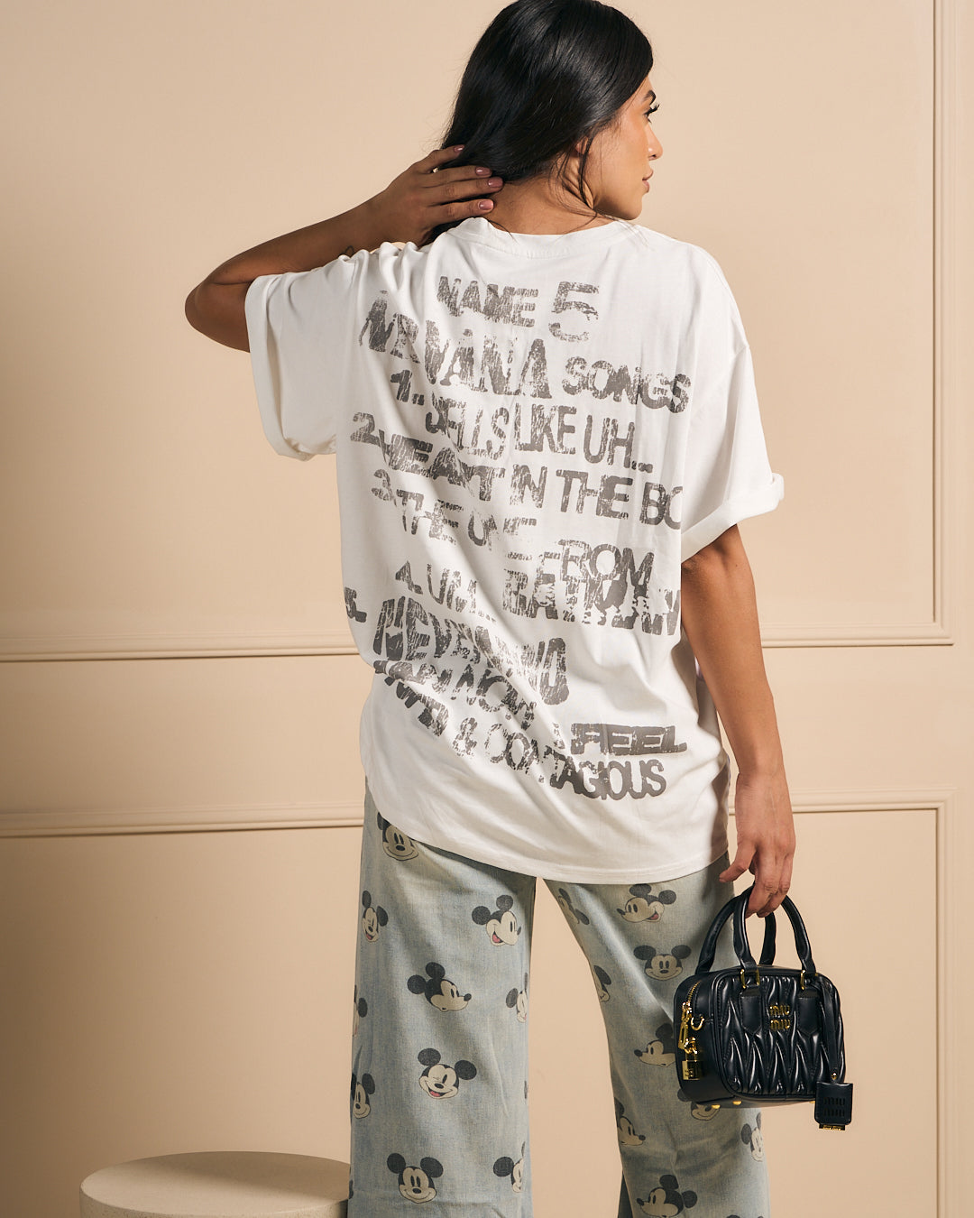 CAMISA MICKEY MOUSE BLANCA