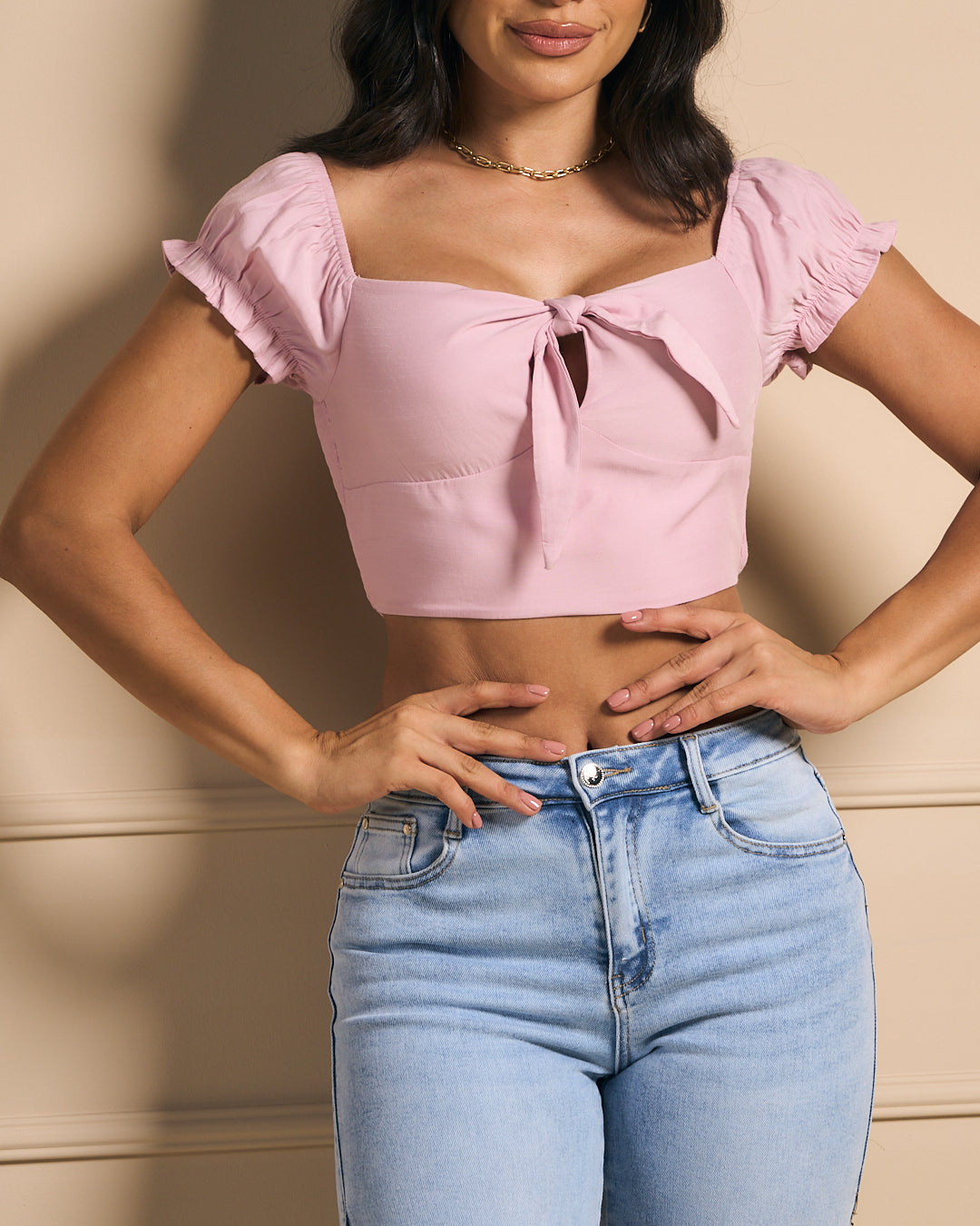 CROPTOP ROSADO