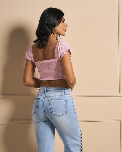 CROPTOP ROSADO
